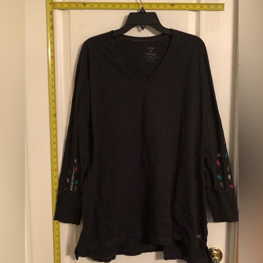 Life is Good long sleeve shirt size XXL B3